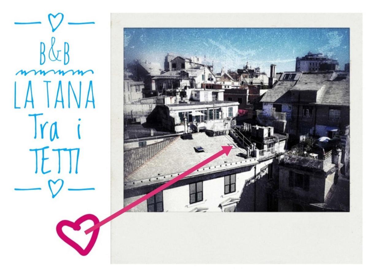 Bed and Breakfast La Tana Tra I Tetti Genua Exterior foto